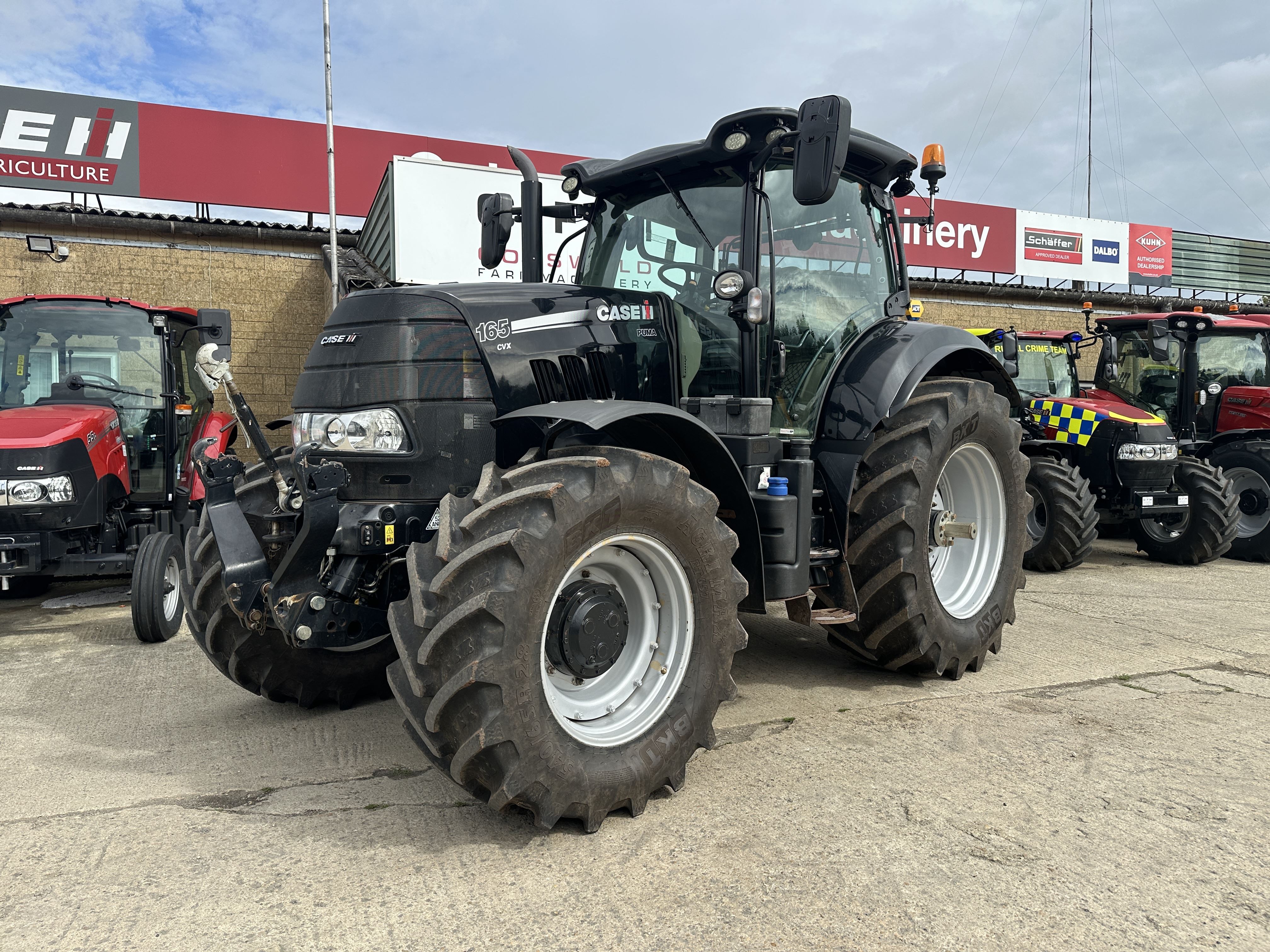 USED Case IH Puma 165 CVX factory black